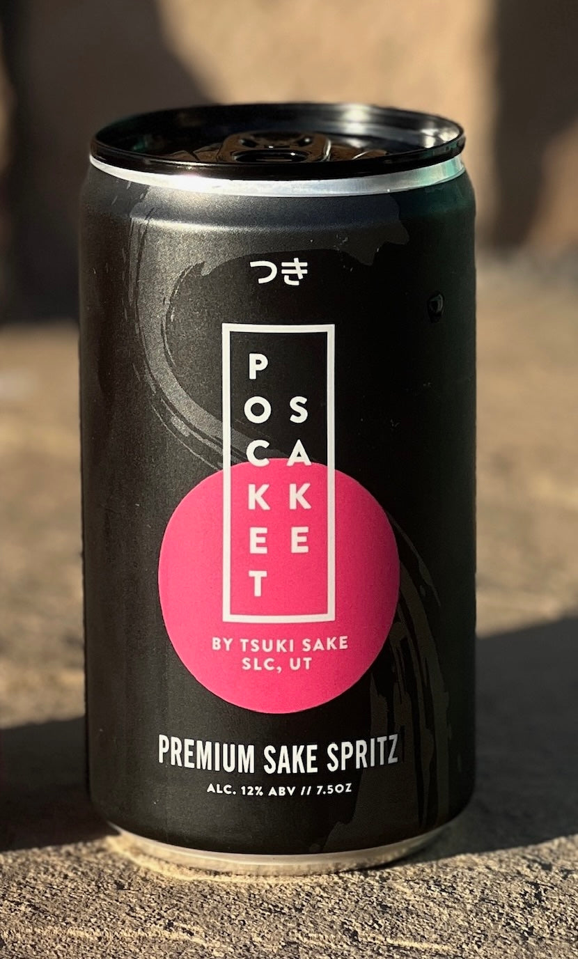 Pocket Sake by Tsuki: Premium Sparkling Sake Spritz