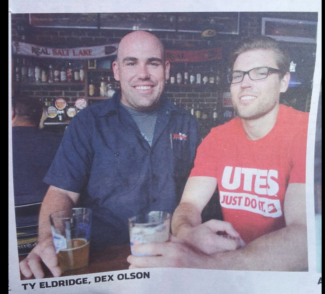 Ty in Salt Lake City Weekly feature from Craft Beer Week while working for Epic Brewing