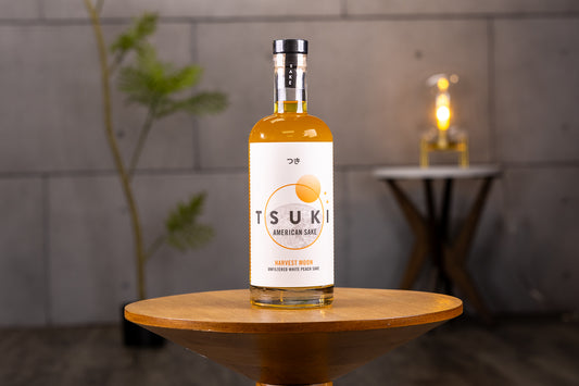 Tsuki Sake: Harvest Moon White Peach Nigori